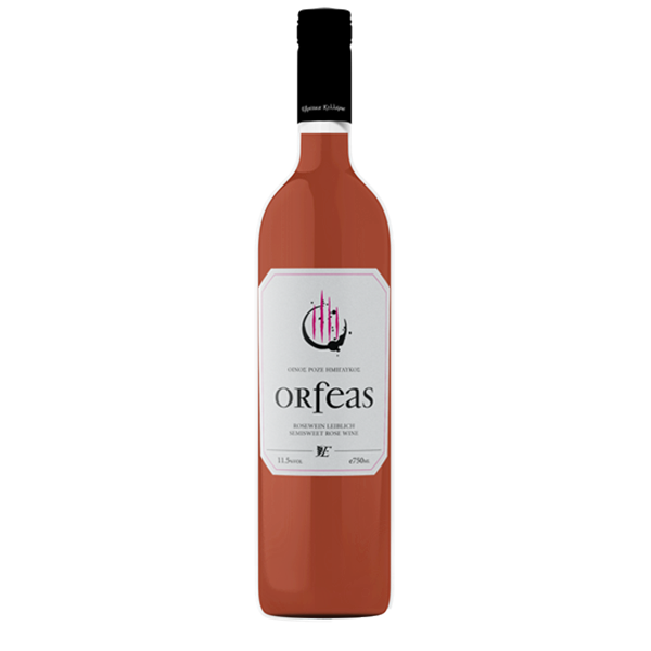 Ροζέ ημίγλυκος οίνος "Ορφέας" ΕΒΡΙΤΙΚΑ ΚΕΛΛΑΡΙΑ 750 ml