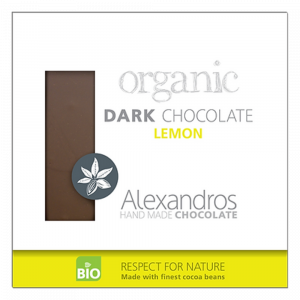 Σοκολάτα υγείας 70% με Λεμόνι, βιολογική 90γρ. – Alexandros