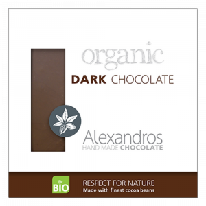 Σοκολάτα υγειας 70% , βιολογική 90γρ. - Alexandros