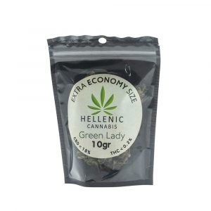 Ανθός άσπορος Green Lady - 18% CBD -10gr Hellenic Cannabis