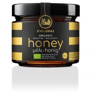 Βιολογικό μέλι βελανιδιάς 350γρ - KYKLOPAS