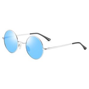 "Blue-Mirror-Hippie" Polarized Sunglasses - MOSCOW MULE