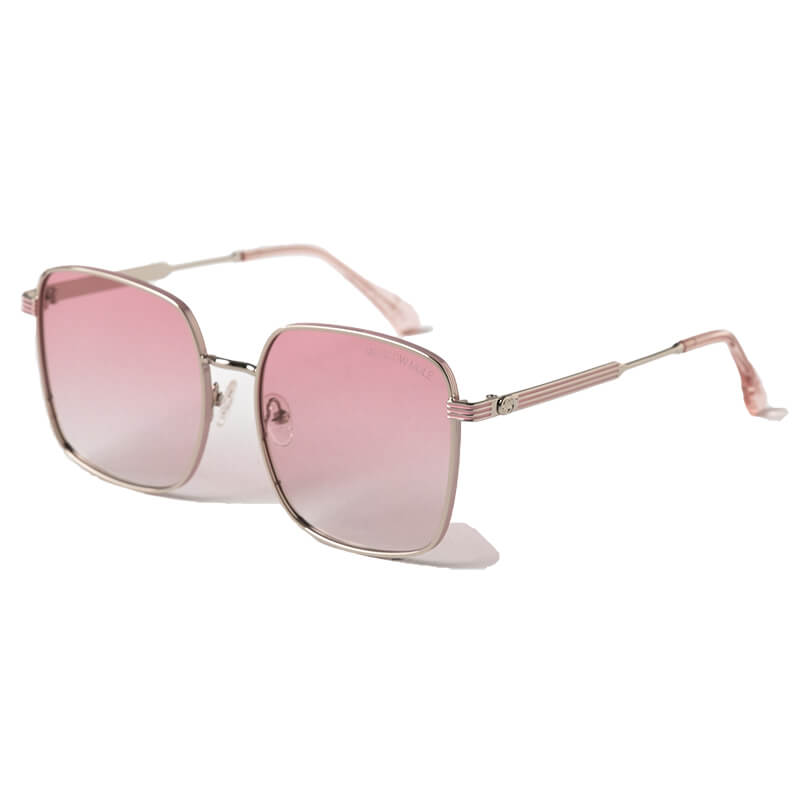 “Silver-Pink-Dina” Polarized Sunglasses – MOSCOW MULE